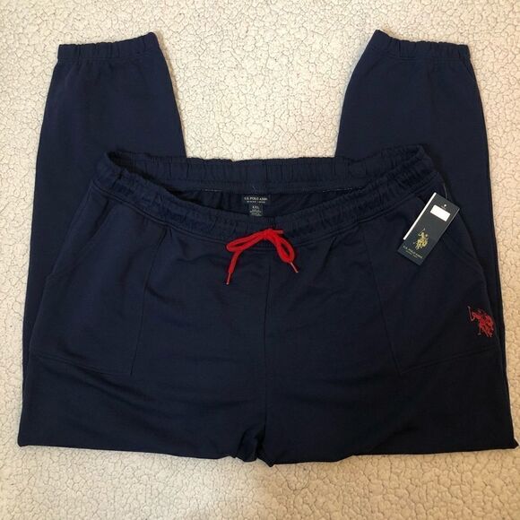 U.S. Polo Assn Women’s Logo Navy Jogger Size XXL - Picture 8 of 14